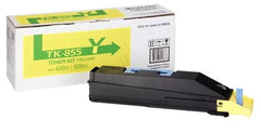 Kyocera TK855Y Amarillo Original Toner Cartridge - 1T02H7AEU0/TK855Y
