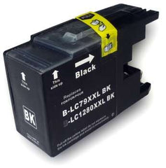 Cartucho de tinta genérico preto Brother LC1280XL - Substitui LC1280XLBK