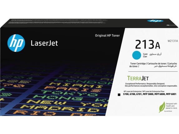 HP W2131A Cyan Cartucho de Toner Original - 213A - Loja do Tinteiro
