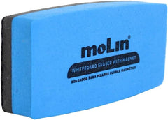 Molin Borrador de Pizarra Blanca Magnetico - Limpieza en Seco - No Deja Residuos en la Pizarra