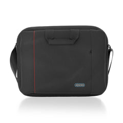 Aisens Maletin para Portatil 15,6" - Acolchado Fino - Bolsillo Frontal con Cremallera - Diseño Multifuncional - Color Negro