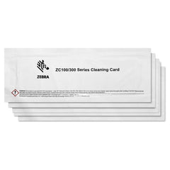 Zebra Pack com 5 cartões de limpeza para ZC100 ZC300