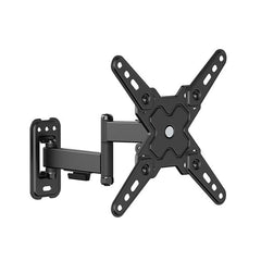 Cromad Soporte de Pared con Brazo Articulado para TV de 13"-43" - Giratorio, Inclinable y Doble Extension - Peso Max 20Kg - VESA 200x200