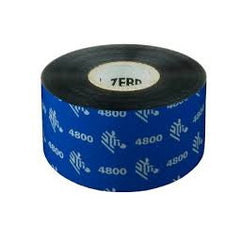 Fitas de Transferência Térmica Pretas Originais Zebra 4800 - Resina - Largura 40 mm, Comprimento 450 m