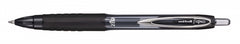Uni-ball UMN-207E Roller - Punta de Bola 0.7mm - Grip de Caucho Antifatiga - Tinta Pigmentada Resistente a Luz y Agua - Color Negro