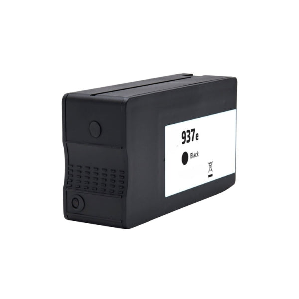 HP 937e XL Negro Cartucho de Tinta Pigmentada Generico - Reemplaza 4S6W9NE/4S6W5NE