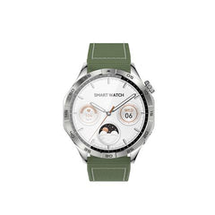 XO WATCH4 Reloj Inteligente Smartwatch Pantalla Redonda 1.43" AMOLED - Llamadas BT - Multideporte - IP68 - Color Verde
