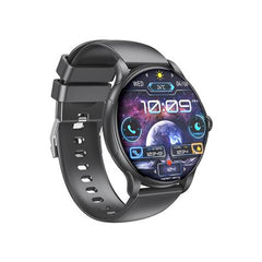 XO J11 Reloj Inteligente Smartwatch Pantalla Redonda 2.06" HD - Asistente de Voz - Control de Musica - Always On Display - Llamadas BT - IP68 - Color Negro