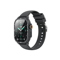 XO J12 Reloj Inteligente Smartwatch Pantalla Cuadrada 2.06" AMOLED - Asistente de Voz - Control de Musica - Multideporte - Llamadas BT - IP68 - Color Negro