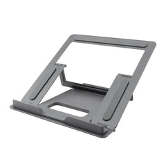 Coolbox ATRIL02 Soporte para Portatil hasta 17" - Aluminio - Plegable - Gomas Antideslizantes - Color Gris
