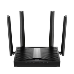 Cudy Punto de Acceso WiFi 6 de Escritorio Dual Band AX3000 - Velocidad hasta 1000Mbps - 1 Puerto - 4 Antenas de 5dBi - Color Negro