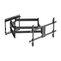 Aisens WT90TSLE-387 ECO Soporte de Pared con Brazo para TV de 43"-90" - Giratorio, Inclinable y Nivelable - Peso Maximo 60kg - VESA 800x400mm - Color Negro
