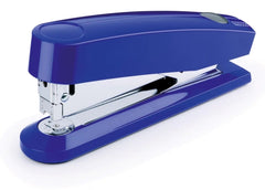 Novus B 7A Grapadora Automatica de Sobremesa + Caja de 200 Grapas 24/6 - Funcion Automatica para Grapar sin Esfuerzo hasta 8 Hojas - Grapa hasta 30 Hojas - Grapado Cerrado, Abierto y Clavado - Color Azul
