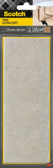 Scotch Almohadilla de Fieltro Adhesiva - Extra Suaves - 215Â x 80mm - Color Beige