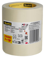 Scotch Classic Cinta de Enmascarar - 36mm x 50m - 70% PEFC - Color Blanco
