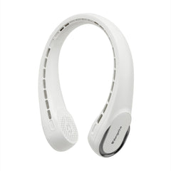 Orbegozo NF 4500 Ventilador de Cuello Refrescante - Motor DC - 3 Velocidades - Salida de Aire 360 - Silencioso - Bateria de 3600mAH - Color Blanco