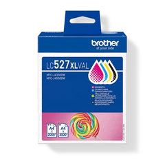 Brother LC527XLVAL Pack de 4 Tinteiros Original (BK/C/M/Y) - LC527XLVAL