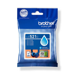 Brother LC521C Tinteiro Ciano Original - LC521C