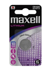 Maxell Lithium CR1620 Pack de 1 Pila 3V