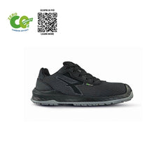 Upower Ember UK S ESD Calzado de Trabajo Carbon Neutral - Talla 42 - Seguridad S3S CI FO SR, Anti-Perforacion, Puntera AirToe Composite, Suela Antideslizante - Color Negro