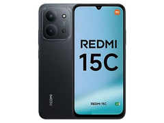 Xiaomi Redmi 15C Smartphone Pantalla 6.9" - 4GB - 256GB - Camara Principal 50MP - Bateria 6000mAh - Color Negro