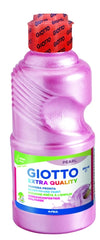 Giotto Extra Quality Pearl Tempera - 250ml - Lispa para el Uso - Botella Bio Pet - Color Magenta
