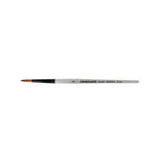 Daler Rowney Graduate Pincel Multitecnica - Pelo Sintetico - Mango Corto - Redondo Nº6