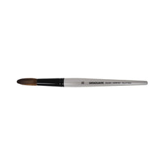 Daler Rowney Graduate Pincel Acuarela - Mezcla de Pelo de Pony y Sintetico - Mango Corto - Redondo Lavis Nº30