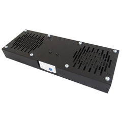 WP Termostato para Armarios de la Serie RWA con 2 Ventiladores - 475x400x55mm - Color Negro