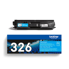 Brother TN326 Cyan Cartucho de Toner Original - TN326C - Loja do Tinteiro