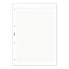 Finocam R4040 Recambio para Agendas Open - Formato A4 - 210x5x297mm - Color Blanco