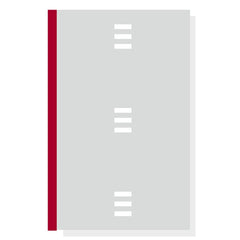 Finocam R4067 Bloc de Notas para Agendas Open - Perforado - Formato A4 - 210x5x297mm - Lineas Guia - Color Gris Claro