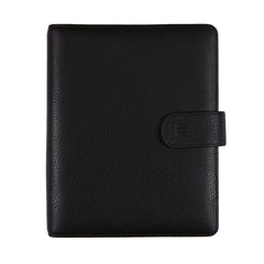 Finocam Open Piel Andrea Agenda Organizador - Anual 2026 - Formato 1000 - 205x43x249mm - Semana Vista en Vertical - Color Negro