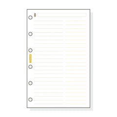 Finocam C254 Recambio Telefonico para Agendas Classic - Formato 602 - 73x114x5mm - Color Blanco
