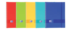 Oxford Live & Go A4 Carpeta de 30 Fundas A4 - Tapa de Plastico Opaco - Cierre de Goma - Colores Surtidos