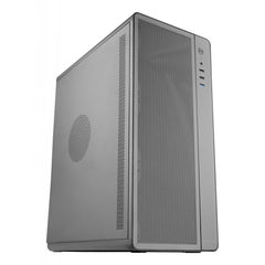 Tacens Aero Caja Semitorre ATX - Ventilador Ultrasilencioso de 120mm - Panel Frontal y Lateral de Malla - Estructura Metalica - Puerto de Audio/USB-A - 414x342x186mm - Color Negro