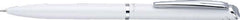 Pentel Energel High Class Boligrafo de Tinta Gel 0.7mm - Trazo 0.35mm - Recargable - Cuerpo Metalico - Color Blanco