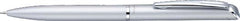Pentel Energel High Class Boligrafo de Tinta Gel 0.7mm - Trazo 0.35mm - Recargable - Cuerpo Metalico - Color Plata
