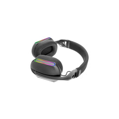 Mars Gaming MHW-PRO Auriculares Gaming Bluetooth 5.3 - Sonido 3D Envolvente 7.1 - Controles Integrados - Microfono Dual - Iluminacion ARGB - 76x200x187mm - Color Negro