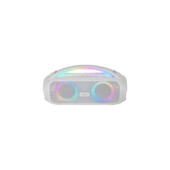 Mars Gaming MS-PULSE Altavoz Bluetooth de 50W - Luces RGB - Bateria de 5000mAh - Microfono Integrado - Color Blanco