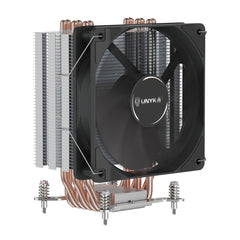 Unykach Unycool H60 Disipador CPU - Multisocket Universal - Ventilador 120mm - Color Negro