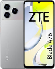 ZTE Blade A76 Smartphone Pantalla 6,75" - 4+8 GB RAM - 128 GB - 90 Hz - Camara 50 MP - Bateria 5000 mAh - Color Gris