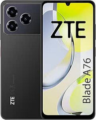 ZTE Blade A76 Smartphone Pantalla 6,75" - 4+8 GB RAM - 128 GB - 90 Hz - Camara 50 MP - Bateria 5000 mAh - Color Negro