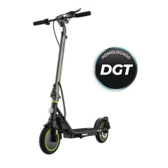 Cecotec Bongo Serie D30 Patinete Electrico - 350W - Autonomia 30km - Ruedas 8.5†- Frenos Electricos y de Disco - Velocidad hasta 25km/h - Homologacion DGT - Cargador y Herramientas - Color Negro y Verde
