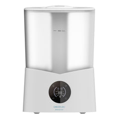 Cecotec BreezeCare 2600 Light Smart Humidificador de Aire - 25W - Deposito 3.2L - 260ml/h - Cobertura hasta 40m2 - Tactil - 3 Velocidades - Temporizador - LED - 19.8x18x29cm - Color Blanco