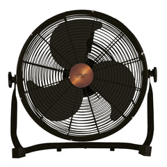 Cecotec EnergySilence 3000 Pro Ventilador Industrial de Suelo con 3 Aspas Metalicas - 90W - Motor de Cobre - 3 Velocidades - Funcionamiento Silencioso - Base Estable - Rejilla Protectora - Color Negro