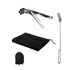 Cecotec DragonPack 4600 S Set de Accesorios para Barbacoa - Pinzas - Cubierta Protecctora - Atizador - Color Varios