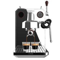 Cecotec Baristeo Intima Cafetera Espresso - Termoblock - Presion 15bar - Deposito de 1.7L - Temperatura Regulable - Vaporizador - Calientatazas - Acero Inoxidable