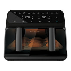 Cecotec Cecofry Advance 9000 Window Freidora de Aire - 2200W - Capacidad 9L - Pantalla Digital - Temperatura Regulable hasta 200ºC - Multifuncion - Ventana de Visualizacion - Color Negro