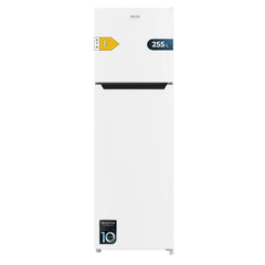 Cecotec Bolero CoolMarket 2D 255 NF White E Frigorifico Dos Puertas - Capacidad 255L - Luz LED - Temperatura Regulable - Silencioso - Clase E - 54.5x59x170cm - Color Blanco